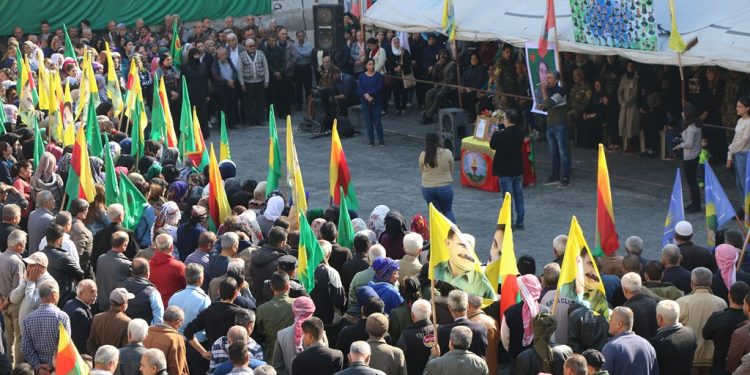 YPJ savaşçısı Halep’te son yolculuğuna uğurlandı