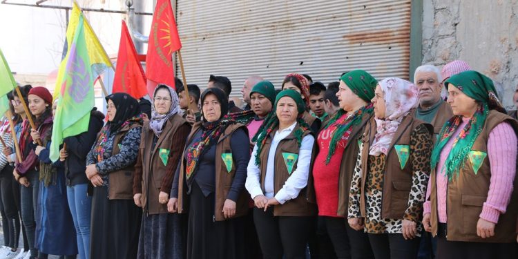 YPJ savaşçısı Halep’te son yolculuğuna uğurlandı