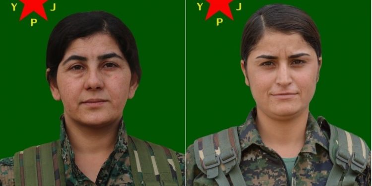 YPJ: Ronahî ve Sara yoldaşlığın simgesi oldu