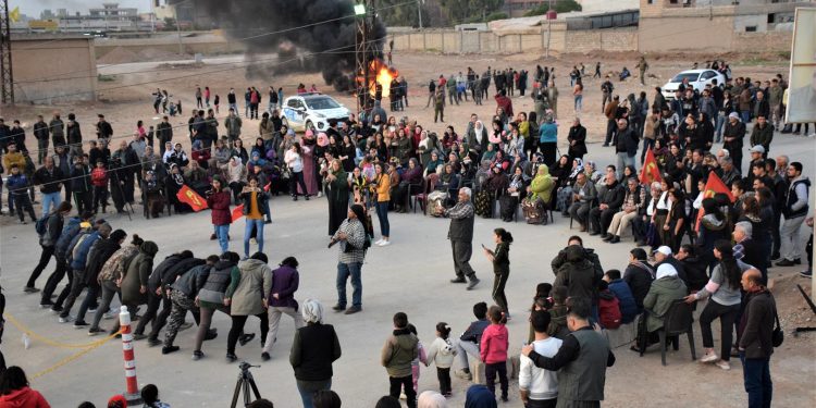 Qamişlo’da 41’inci yıl kutlaması