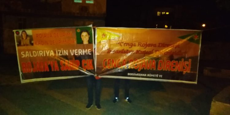 Elîh’de gençler Dünya Rojava gününü kutladı