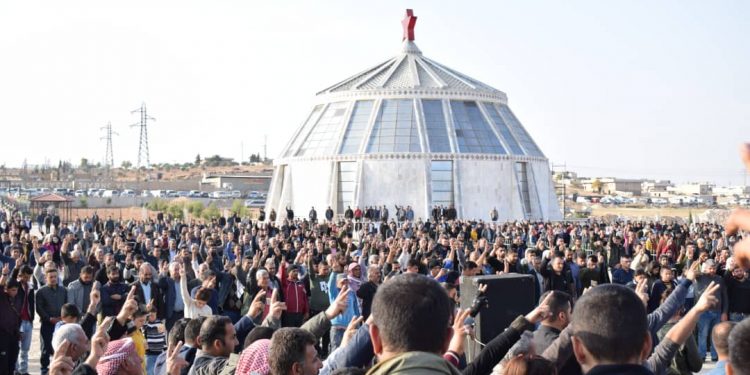 Cenga Rojava Direnişi şehidi Kawa Kobanê’de son yolculuğuna uğurlandı