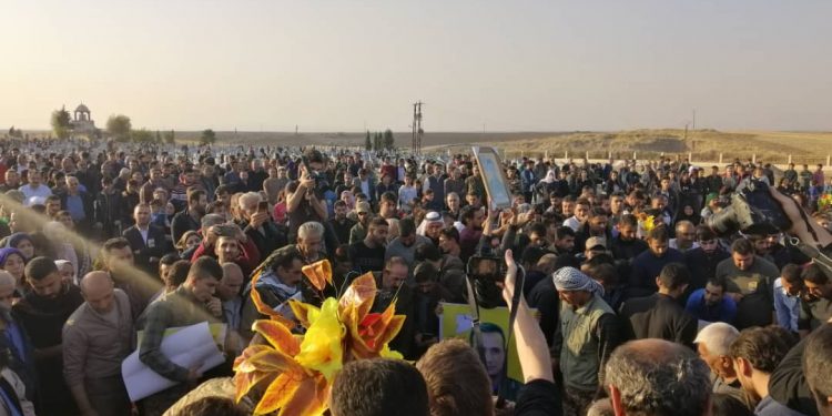 Cenga Rojava Direnişi şehitleri Dêrik’te uğurlandı