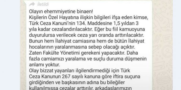 YENİLENDİ- YYÜ’de tacizci hocaları teşhir eden öğrencilere tehdit mesajları