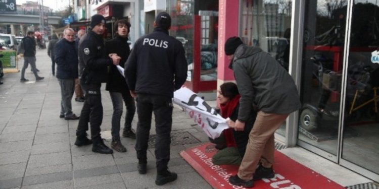 İstanbul projesi eylemine faşist polis saldırısı