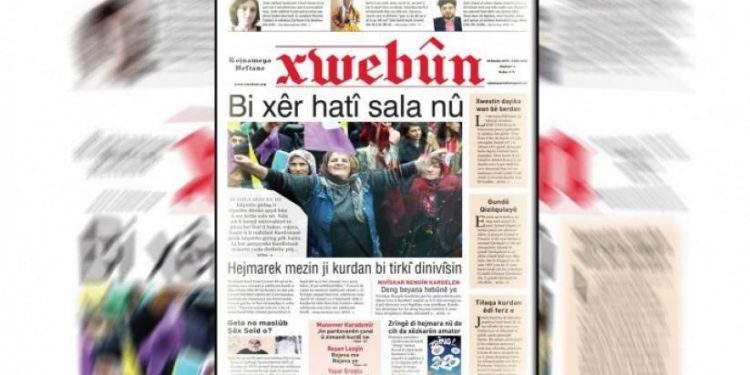 Kürtçe gazete Xwebûn’un yeni sayısı çıktı