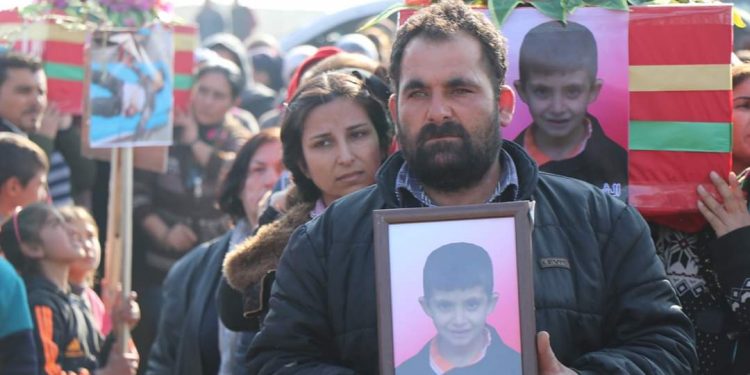 Til Rifat şehitleri sonsuzluğa uğurlandı