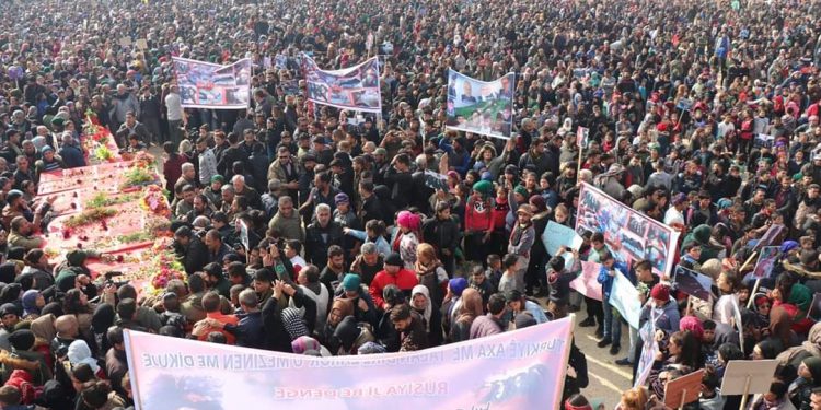 Til Rifat şehitleri sonsuzluğa uğurlandı