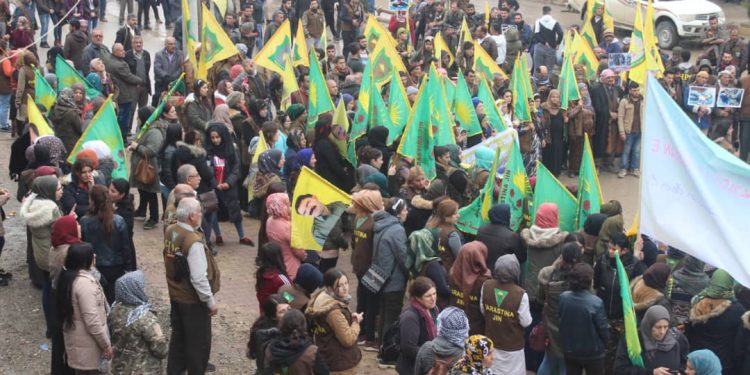 HPC’den işgale karşı kitlesel yürüyüş