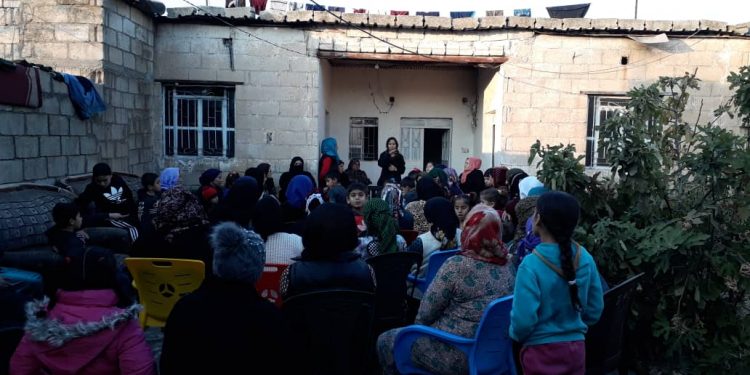 Dêrik’te özsavunma eğitimi