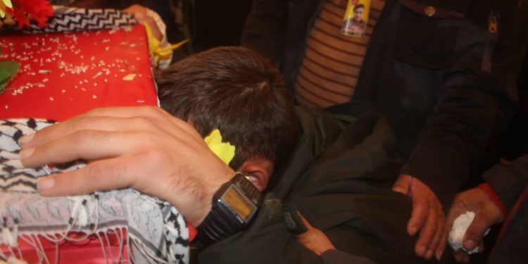 Cenga Rojava Direnişi şehidi sonzuluğa uğurlandı