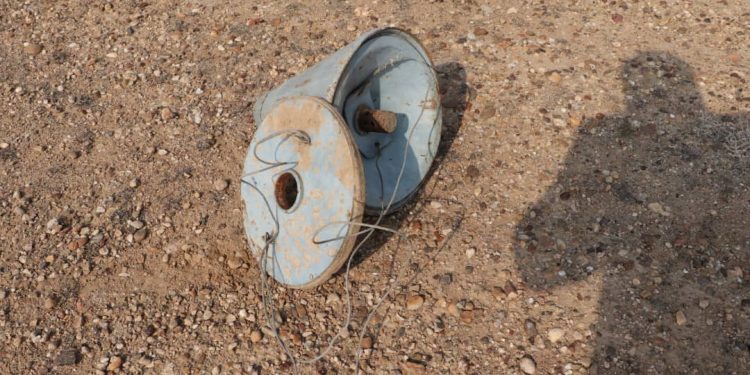 Derazor’da çetelerin mayını etkisiz hale getirildi