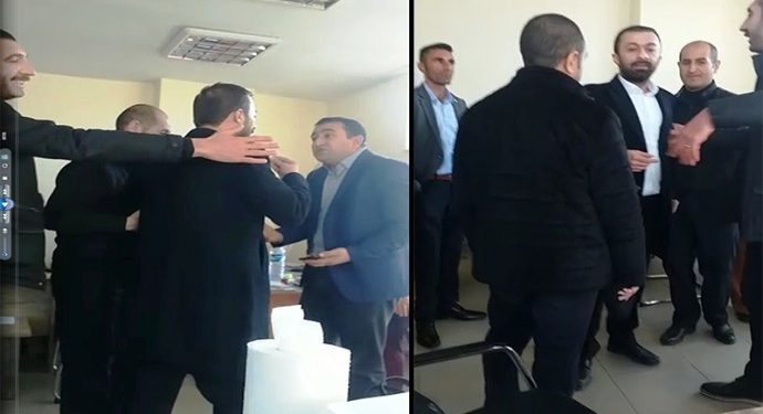 İşgalci AKP’nin ilçe başkanı vakfı bastı
