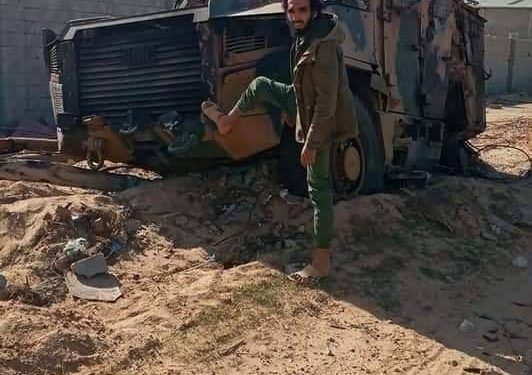Libya’da işgalci Türk devletine ait onlarca zırhlı araç imha edildi