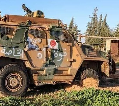 Libya’da işgalci Türk devletine ait onlarca zırhlı araç imha edildi