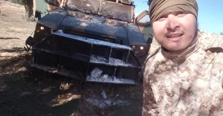 Libya’da işgalci Türk devletine ait onlarca zırhlı araç imha edildi