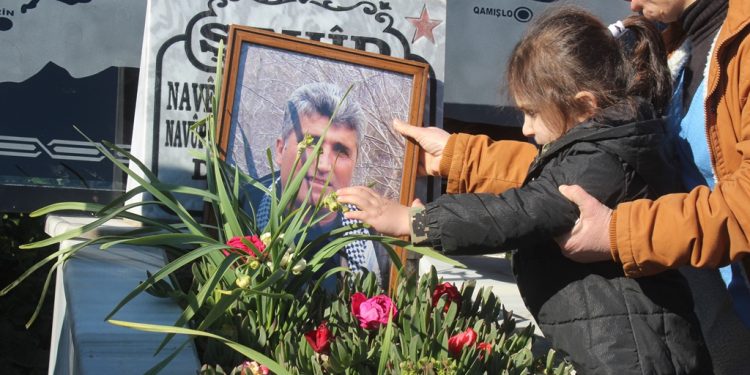 Komutan Xebat Dêrik, şehadet yıldönümünde anıldı