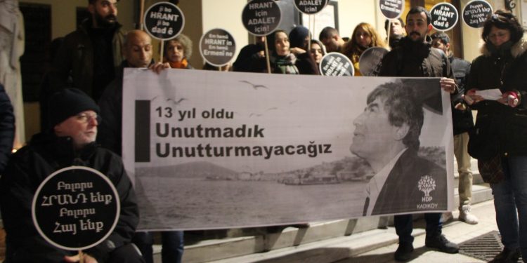 Hrant Dink Kadıköy’de anıldı