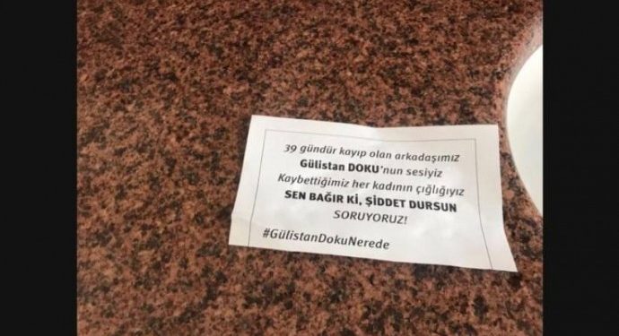 Wan’da üniversite öğrencileri Gülistan Doku’yu sordu