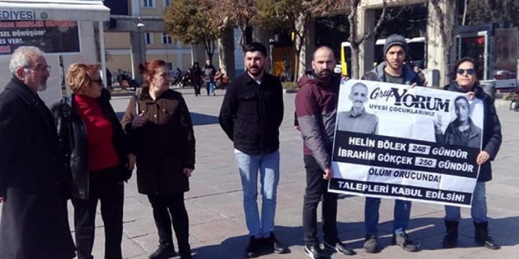 İstanbul’da Grup Yorum eyleminde 5 yurttaş gözaltına alındı