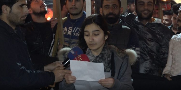 Silêmanî’de gençlerden 15 Şubat komplosuna karşı meşaleli yürüyüş