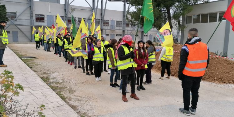 Yunanistan’da Devrimci Gençliğin yürüyüşü 2’inci gününde