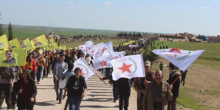 Rojava’da gençlerin uzun yürüyüşü sona erdi