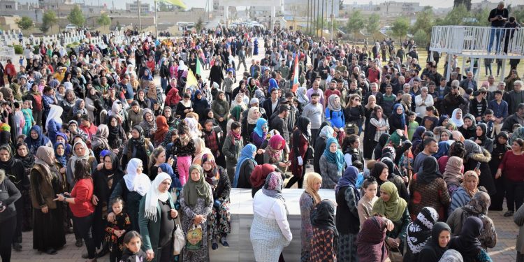 QSD savaşçısı şehit Egîd Qamişlo’da sonsuzluğa uğurlandı