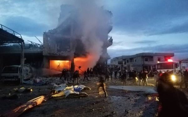 Türk işgali altındaki Ezaz’da patlama!