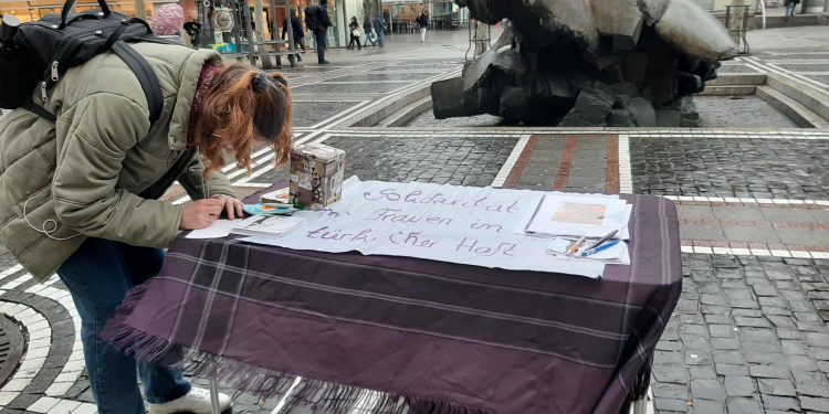 Genç kadınların 8 Mart kapsamında eylem ve etkinlikleri devam ediyor