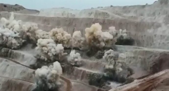 Faşist Erdoğan’ın açılışını yaptığı termik santral Cudi’de doğa katliamı yapıyor!