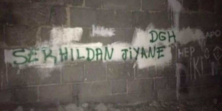 DGH’den duvar yazılama çalışması