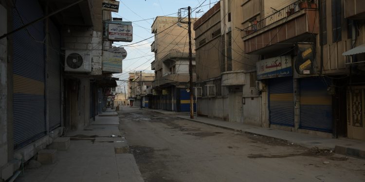 Qamışlo’da Korona önlemleri