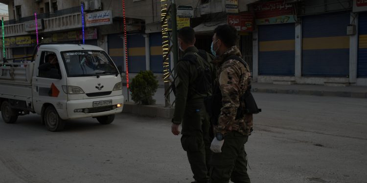 Qamışlo’da Korona önlemleri