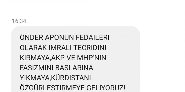 FLAŞ – Mezopotamia Hacker grubundan eylem: Yüz binlerce kişiye “İmralı” mesajı gönderildi