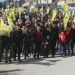 Halep’te Halklar Önderi Öcalan için eylem