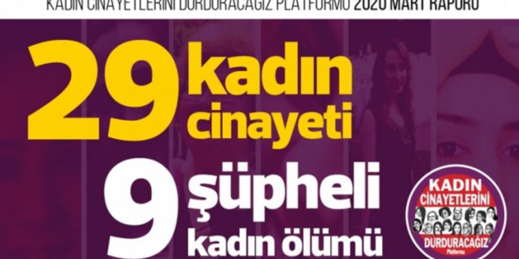 Mart ayında 29 kadın erkek devlet zihniyeti tarafından katledildi