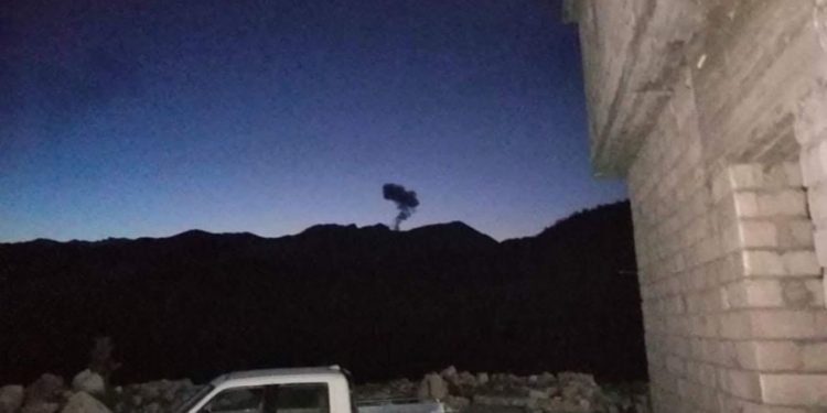 Zînî Wertê yakınları bombalandı