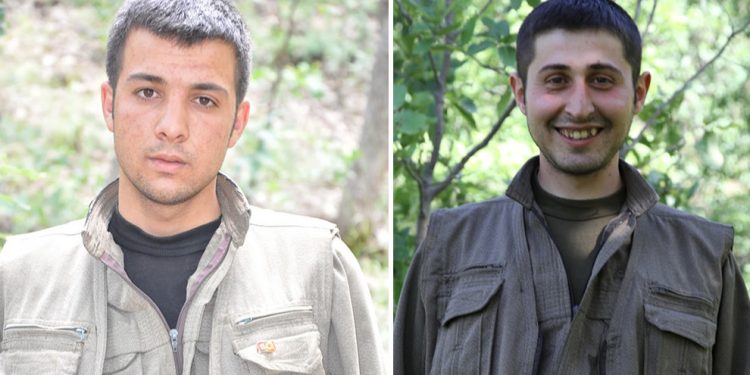 Cudi’de şehit düşen 2 gerillanın kimlikleri açıklandı