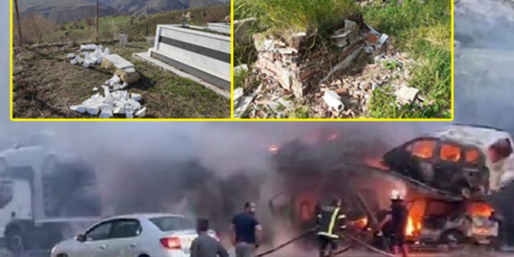 HBDH’den misilleme: 8 araç küle döndü