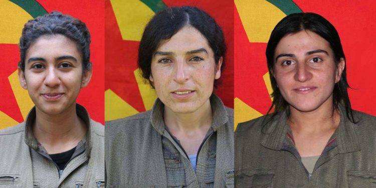 Dersim’de şehit düşen 3 gerillanın kimlikleri açıklandı