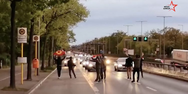 Kürt gençlerin eylemleri sürüyor: Kirli ellerinizi Qendil’den çekin!