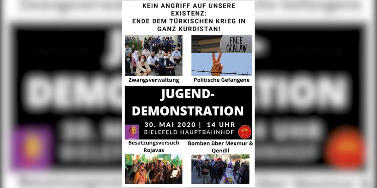Bielefeld’de gençlerden Türk devlet faşizmine karşı yapılacak yürüyüşe çağrı