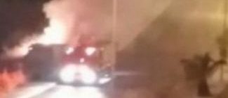 SON DAKİKA – İzmir’de bir araç ve benzin istasyonu ateşe verildi