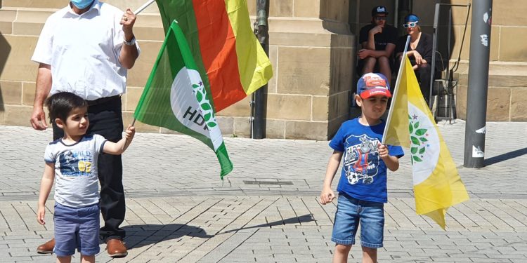 Heilbronn ve Bielefeld’de yapılan eylemler ile TC faşizmi protesto edildi