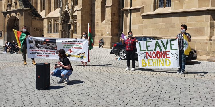 Heilbronn ve Bielefeld’de yapılan eylemler ile TC faşizmi protesto edildi