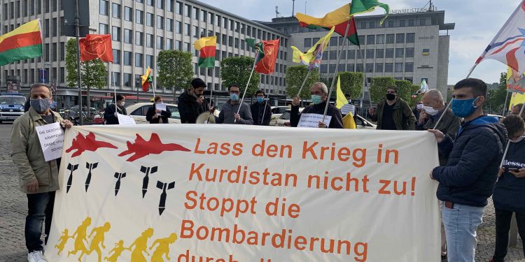 Heilbronn ve Bielefeld’de yapılan eylemler ile TC faşizmi protesto edildi