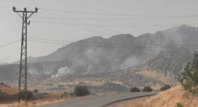 Gabar Dağı havan atışlarıyla vuruluyor!