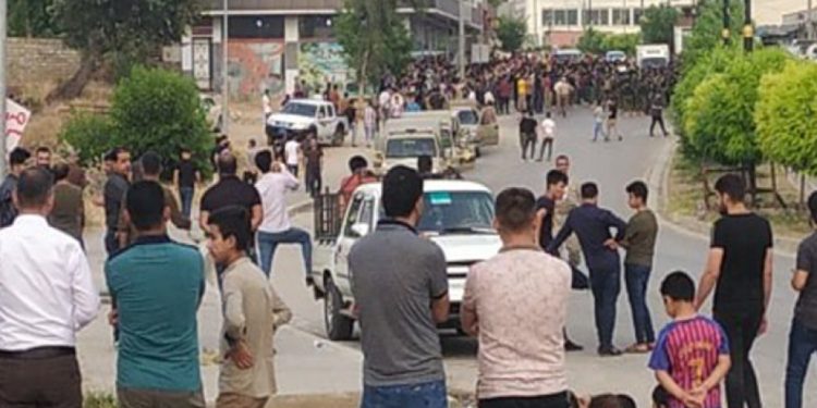 Şêladizê halkı “Bijî PKK” sloganları ile bugünkü eylemini tamamladı