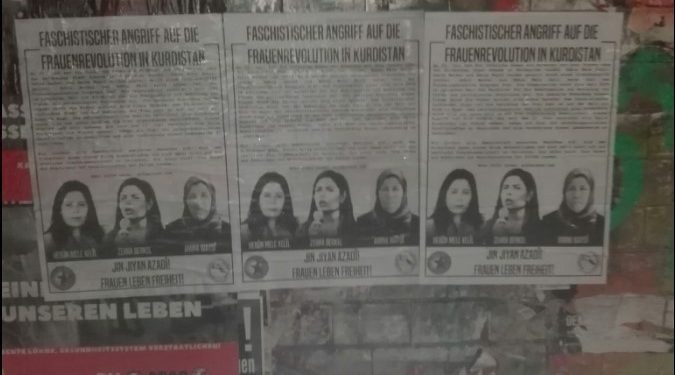 Giessen’de afişleme çalışması